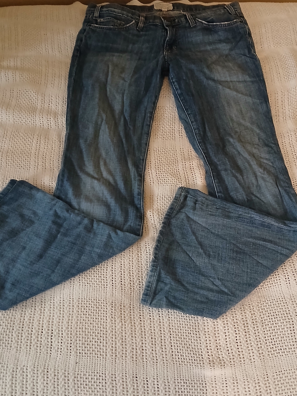 Y2k Vintage Current/Elliott Dark Blue Flare Jeans